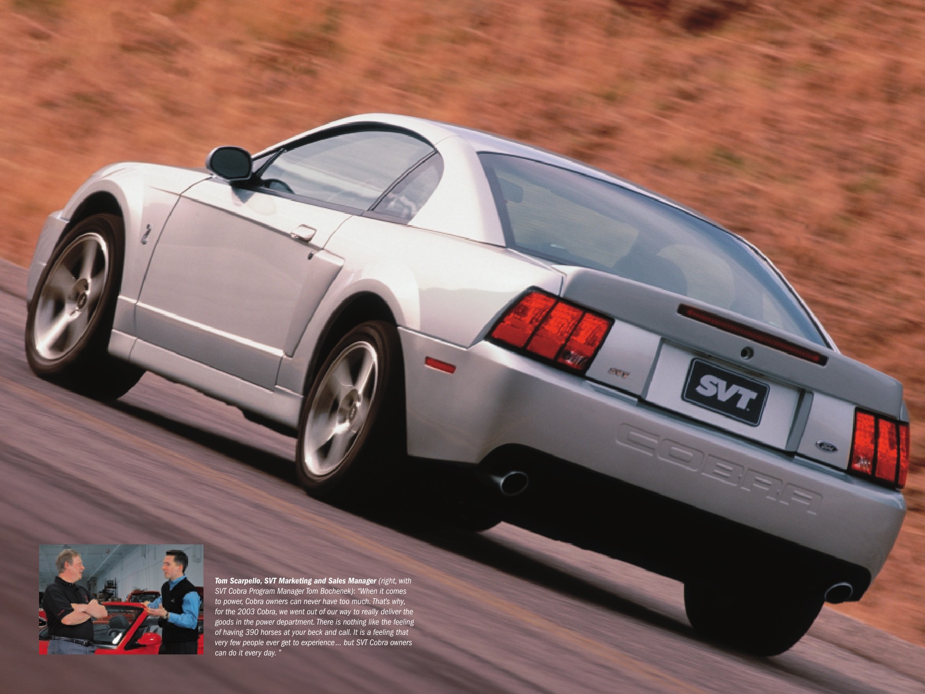 2003 Ford Mustang Cobra Brochure Page 3